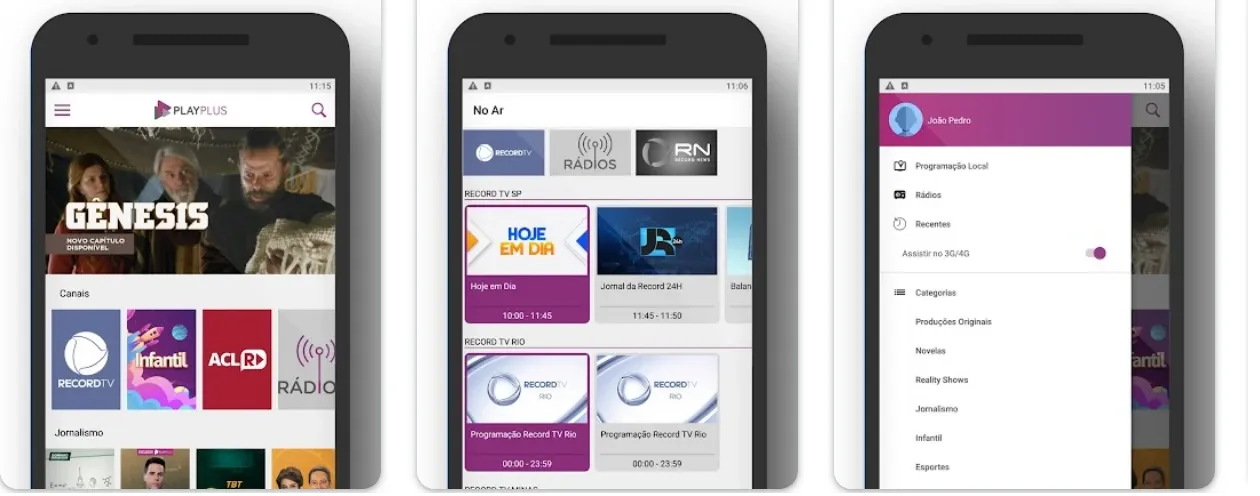 PlayPlus Aplicativo Oficial Assistir Rede Record ao Vivo Agora
